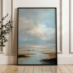 Abstract 2125 Canvas Art 60 x 40 cm / Black