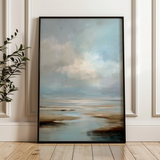 Abstract 2125 Canvas Art 60 x 40 cm / Black