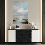 Abstract 2125 Canvas Art 60 x 40 cm / Black