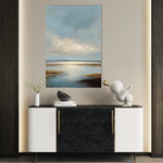 Abstract 2126 Canvas Art 60 x 40 cm / Black