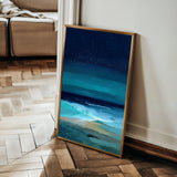 Abstract 2127 Canvas Art 60 x 40 cm / Black