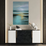 Abstract 2128 Canvas Art 60 x 40 cm / Black