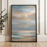 Abstract 2129 Canvas Art 60 x 40 cm / Black
