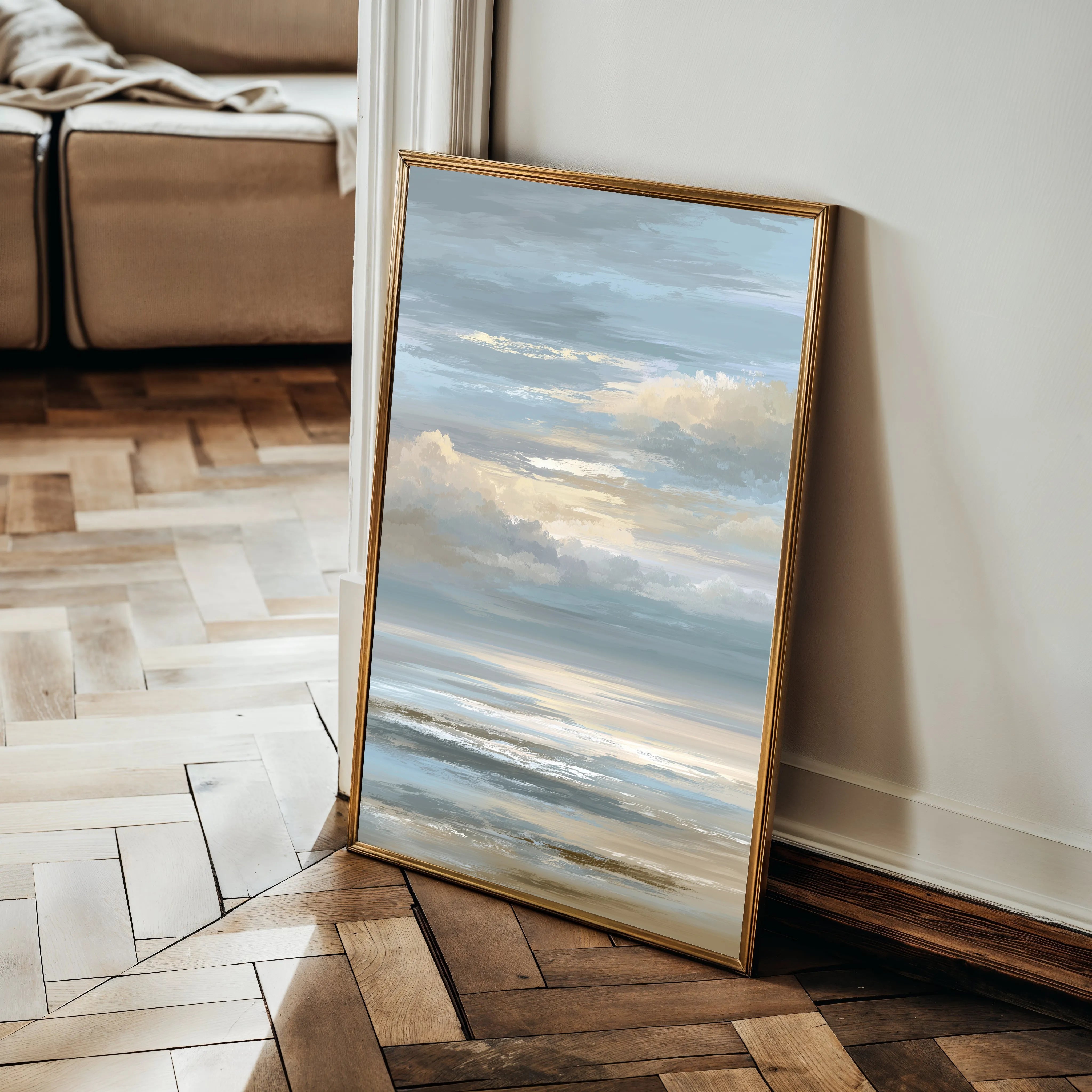 Abstract 2130 Canvas Art 60 x 40 cm / Black