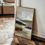 Abstract 2138 Canvas Art 60 x 40 cm / Black