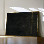 Abstract 214 Canvas Art 60 x 40 cm / Black