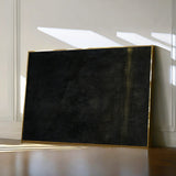 Abstract 214 Canvas Art 60 x 40 cm / Black