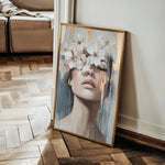 Portrait 214 Canvas Art 60 x 40 cm / Black