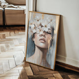 Portrait 214 Canvas Art 60 x 40 cm / Black
