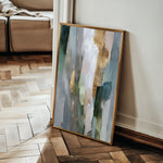 Abstract 2140 Canvas Art 60 x 40 cm / Black