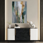 Abstract 2140 Canvas Art 60 x 40 cm / Black
