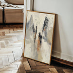 Abstract 2142 Canvas Art 60 x 40 cm / Black