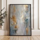Abstract 2143 Canvas Art 60 x 40 cm / Black