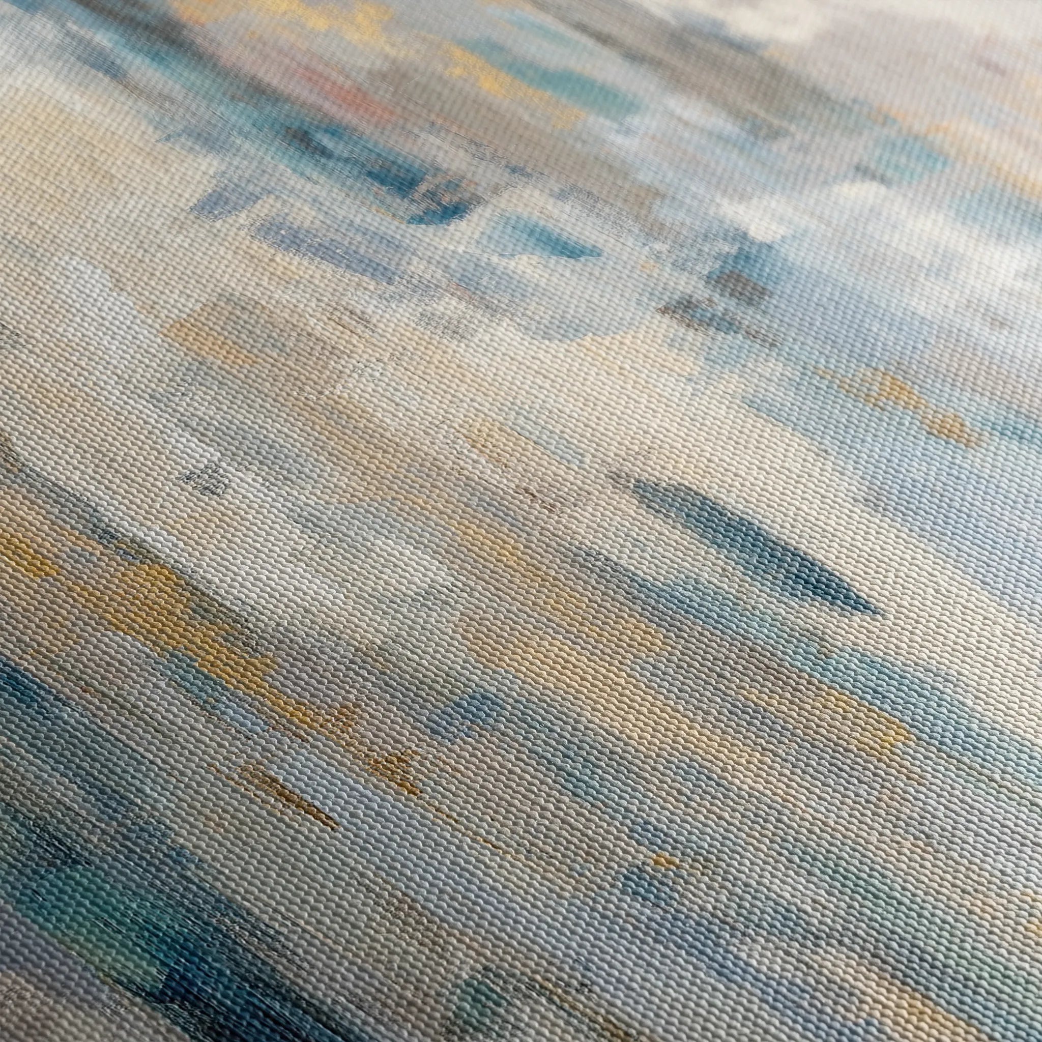 Abstract 2144 Canvas Art 60 x 40 cm / Black