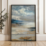 Abstract 2145 Canvas Art 60 x 40 cm / Black