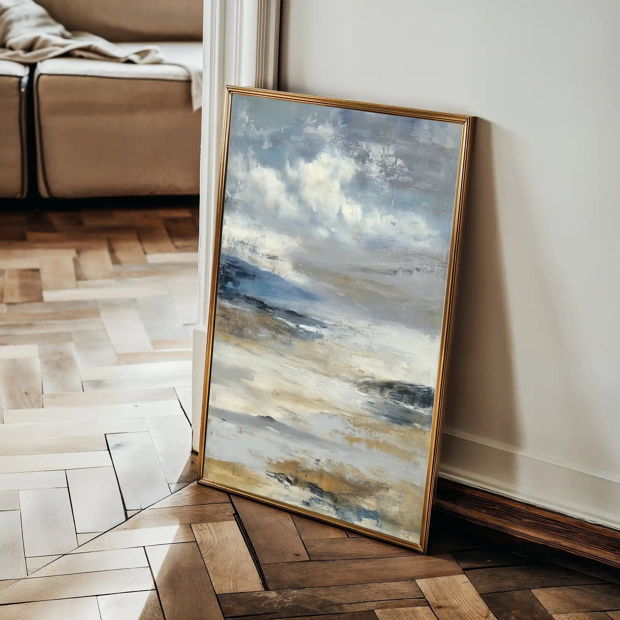 Abstract 2145 Canvas Art 60 x 40 cm / Black