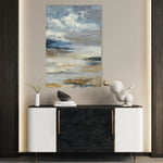 Abstract 2145 Canvas Art 60 x 40 cm / Black