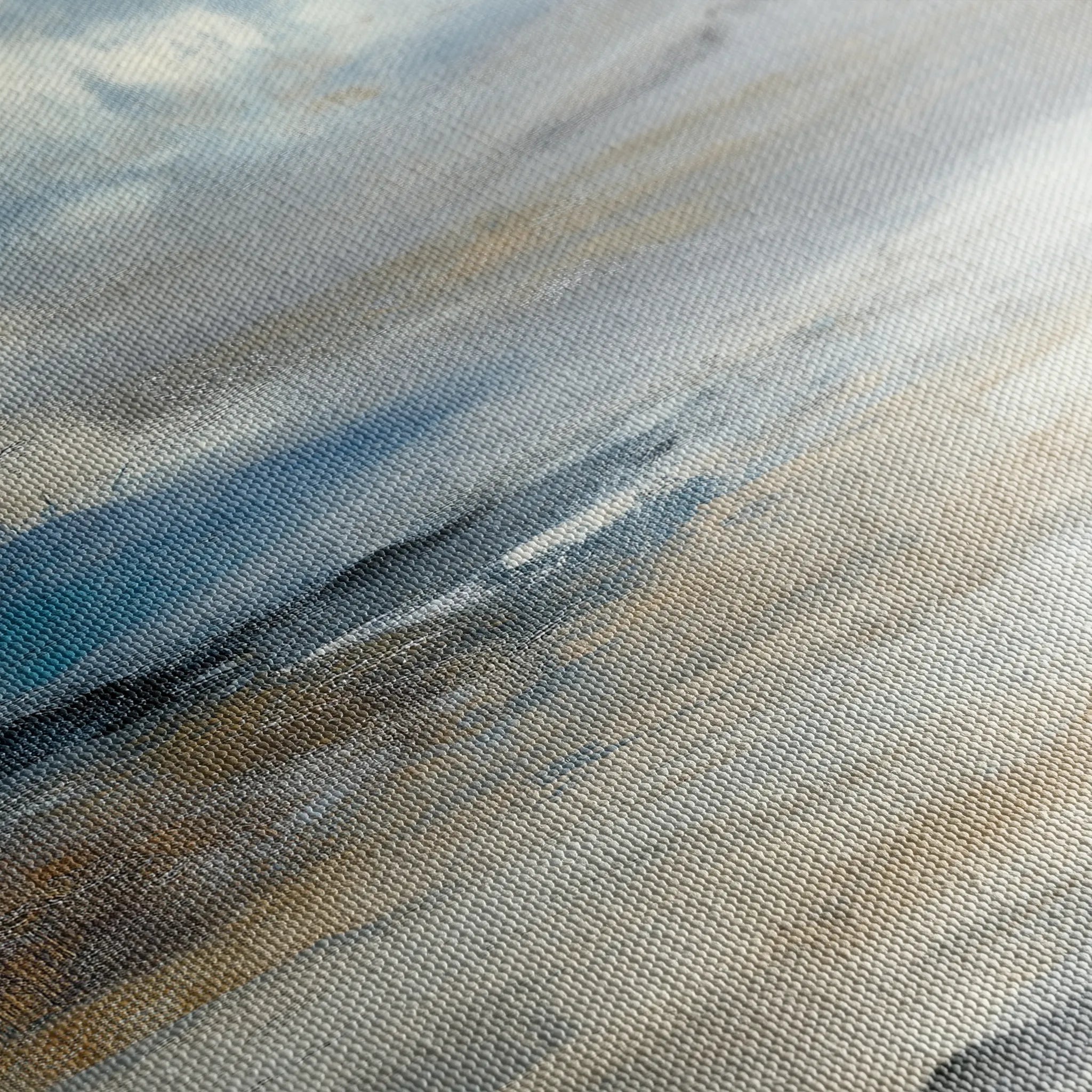 Abstract 2145 Canvas Art 60 x 40 cm / Black