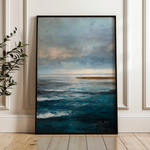 Abstract 2147 Canvas Art 60 x 40 cm / Black