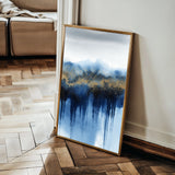 Abstract 2149 Canvas Art 60 x 40 cm / Black