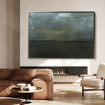 Abstract 215 Canvas Art 60 x 40 cm / Black