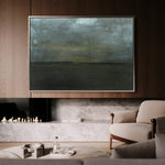 Abstract 215 Canvas Art 60 x 40 cm / Black