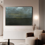 Abstract 215 Canvas Art 60 x 40 cm / Black