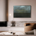 Abstract 215 Canvas Art 60 x 40 cm / Black