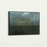 Abstract 215 Canvas Art 60 x 40 cm / Black