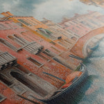 Landscape 215 Canvas Art 60 x 40 cm / Black