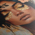 Portrait 215 Canvas Art 60 x 40 cm / Black