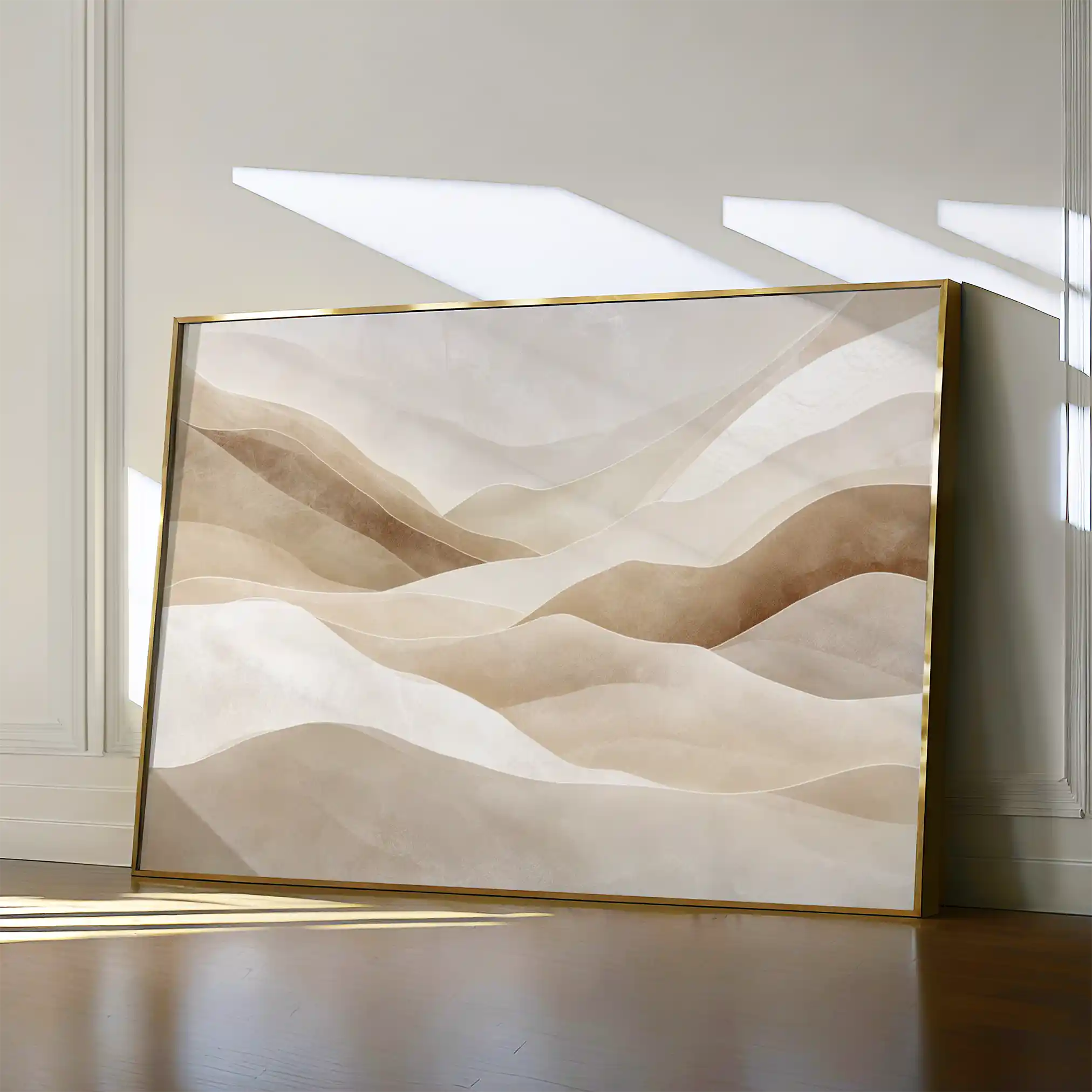 Abstract 2152 Canvas Art 60 x 40 cm / Black