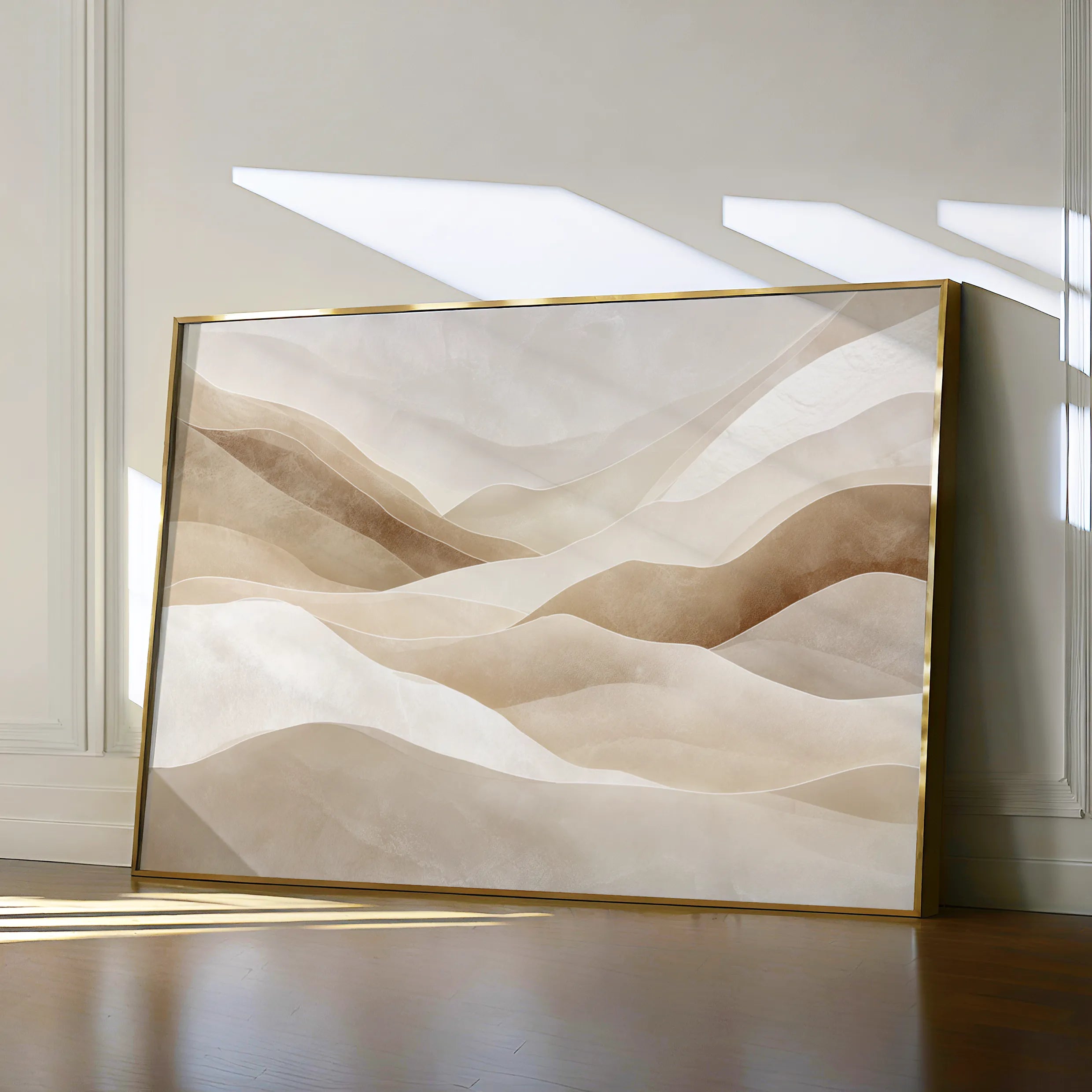 Abstract 2152 Canvas Art 60 x 40 cm / Black