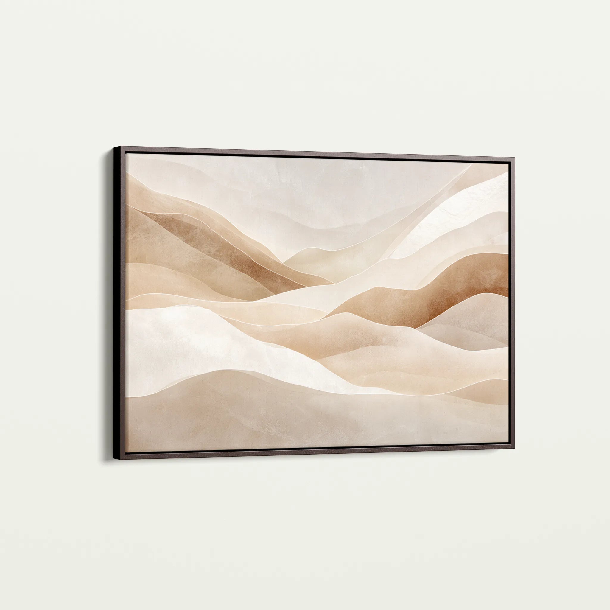Abstract 2152 Canvas Art 60 x 40 cm / Black