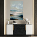 Abstract 2155 Canvas Art 60 x 40 cm / Black