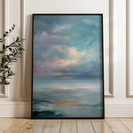 Abstract 2157 Canvas Art 60 x 40 cm / Black