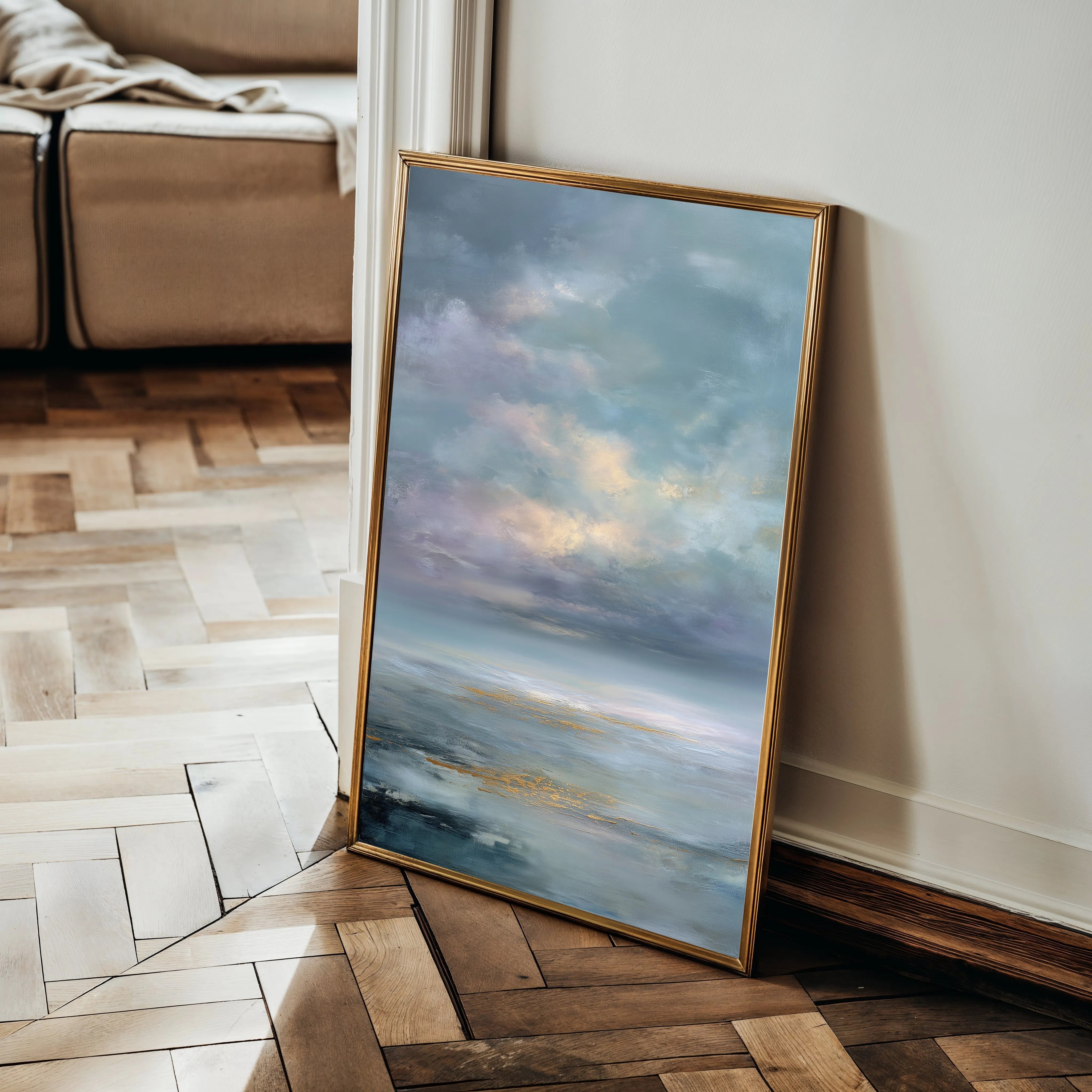 Abstract 2157 Canvas Art 60 x 40 cm / Black