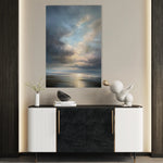 Abstract 2159 Canvas Art 60 x 40 cm / Black