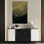 Abstract 216 Canvas Art 60 x 40 cm / Black
