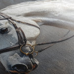 Horses 216 Canvas Art 60 x 40 cm / Black