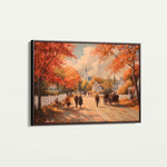 Landscape 216 Canvas Art 60 x 40 cm / Black