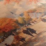Landscape 216 Canvas Art 60 x 40 cm / Black