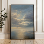 Abstract 2160 Canvas Art 60 x 40 cm / Black