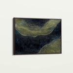 Abstract 217 Canvas Art 60 x 40 cm / Black