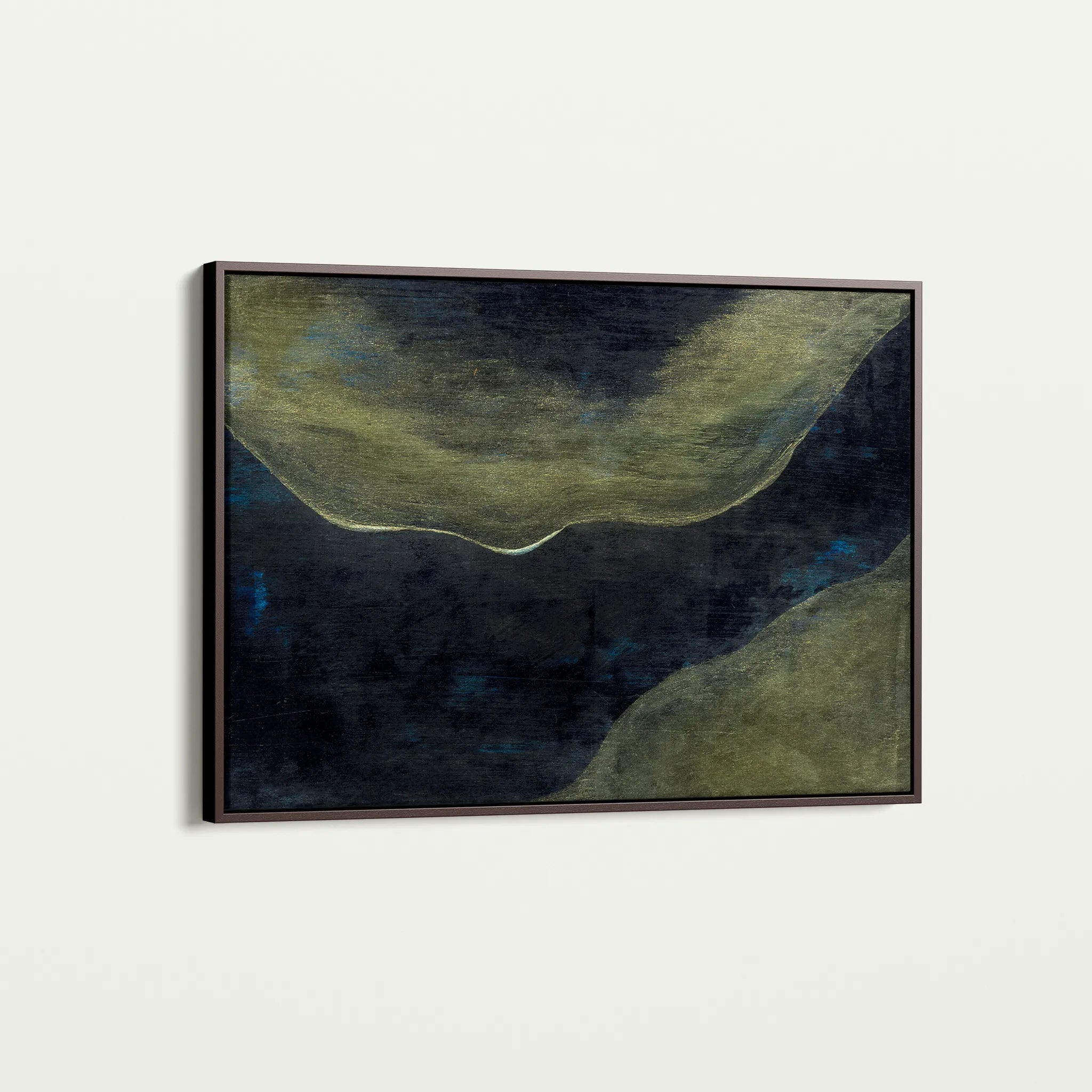 Abstract 217 Canvas Art 60 x 40 cm / Black