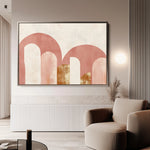 Boho 217 Canvas Art 60 x 40 cm / Black