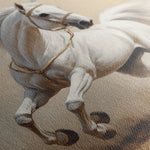 Horses 217 Canvas Art 60 x 40 cm / Black