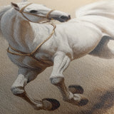 Horses 217 Canvas Art 60 x 40 cm / Black