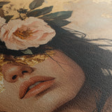 Portrait 217 Canvas Art 60 x 40 cm / Black