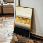 Abstract 2171 Canvas Art 60 x 40 cm / Black